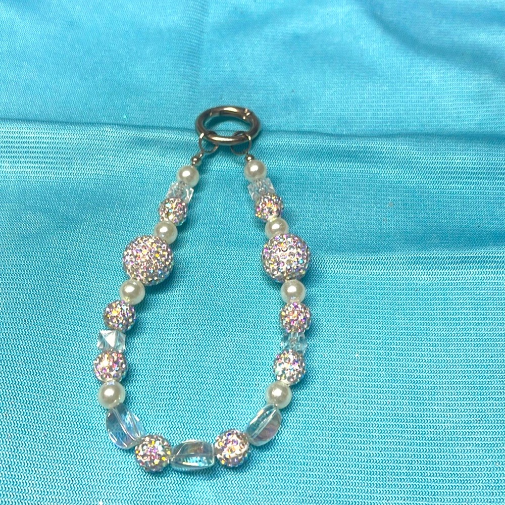 BLING Cell Phone Wristlet *comes With Plastic Piece to Attach To Your Phone